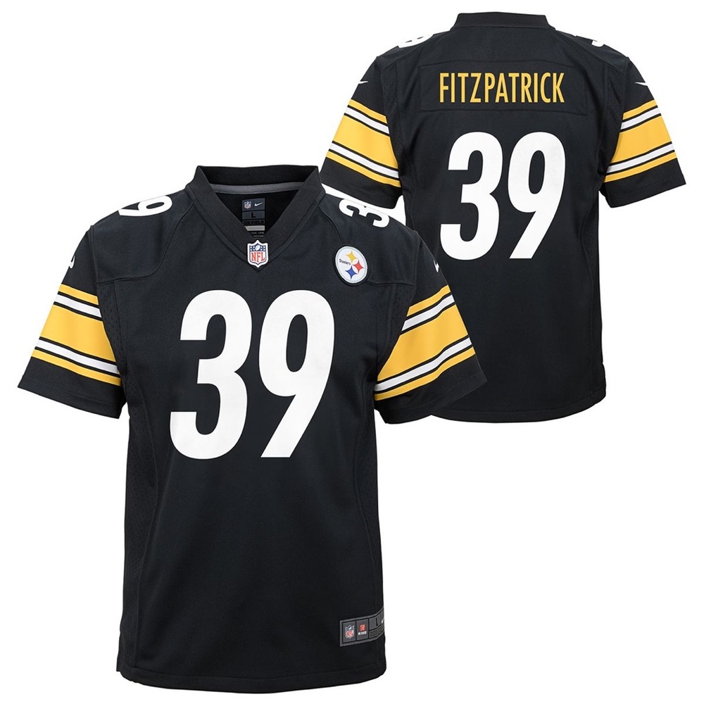 Nike Pittsburgh Steelers Minkah Fitzpatrick #39 NFL Jersey Youth Small 7 Years